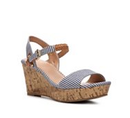 Mix No. 6 Zessi Striped Wedge Sandal