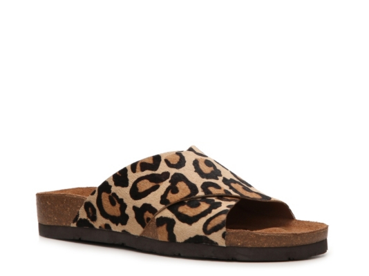 Sam Edelman Adora Leopard Flat Sandal | DSW