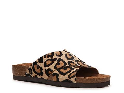Sam Edelman Adora Leopard Flat Sandal | DSW