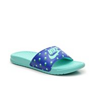 Nike Benassi Just Do It Polka Dot Slide Sandal