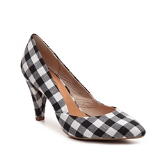 dsw plaid heels