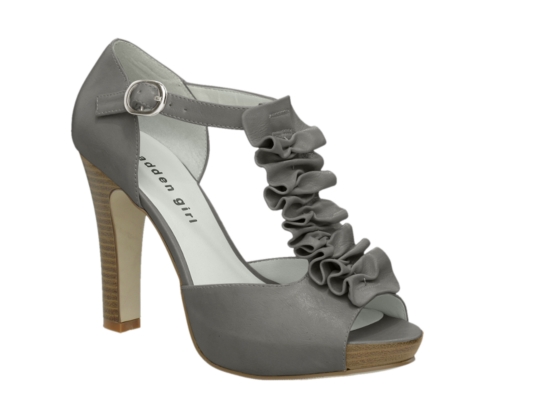 Madden Girl Setra Ruffled T-Strap Platform
