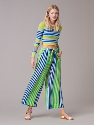 Beach Linen Culotte Landing Pages by DVF