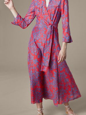 dvf chinese new year wrap dress