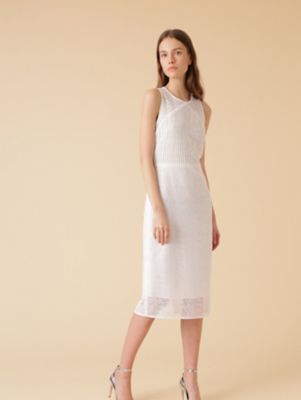 midi tailored dress