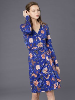 Women's Wrap Dresses Maxi, Silk, Long Sleeve & More DVF UK