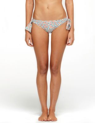 Dvf Loves Roxy Paneled Side Bikini Bottom