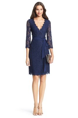 DVF Julianna Lace Wrap Dress by DVF