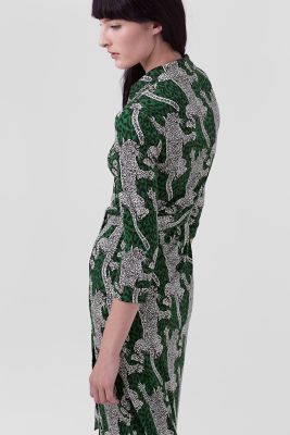 dvf wrap dress how to tie