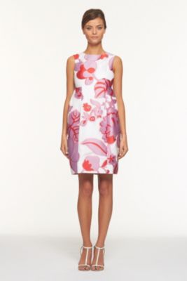 Claudia Floating Flowers Dress