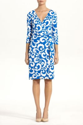 in Spiral Ferns Large Blue