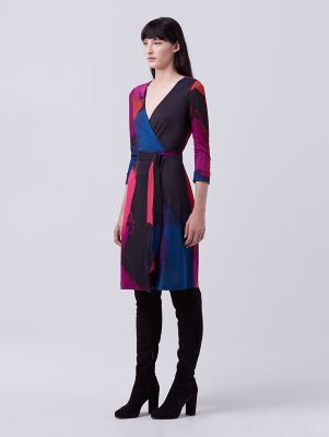 dvf wrap dress how to tie