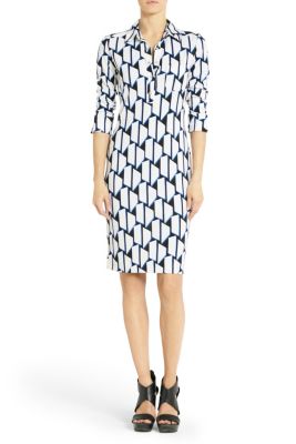 in Hounds Check Medium Blue