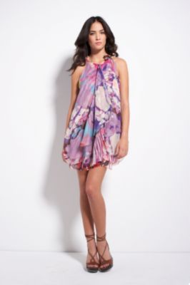 DIANE von FURSTENBERG - Deana Dress in Patchwork :  deana von furstenberg luxury lifestyle
