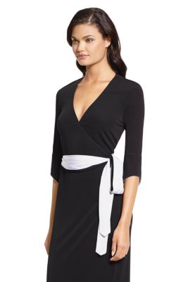 long wrap gown