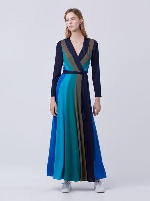 DVF Penelope Maxi Wrap Dress | Landing Pages by DVF