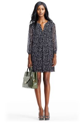 Dvf Aria Chiffon Tunic Dress Landing Pages By Dvf