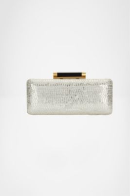 Tonda Metallic Sequins Clutch