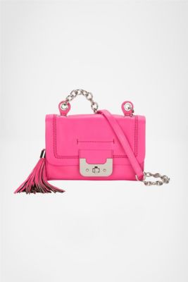 Mini Harper Bag Neon Leather
