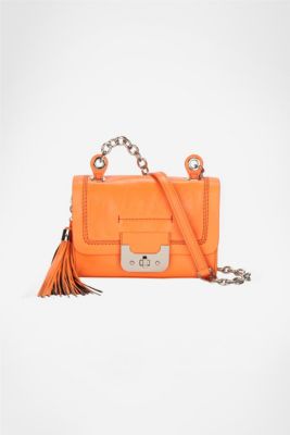 Mini Harper Bag Neon Leather