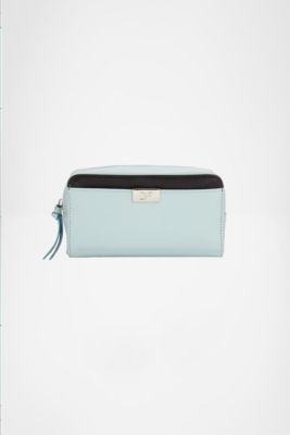 Zip Embossed Lizard Cosmetic Case