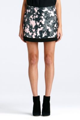 Elley Sequin Mini Skirt
