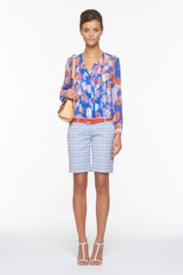 New Boymuda Circle Stitch Jaquard Short