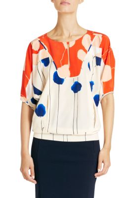 in Poppy Drip Placement Orange