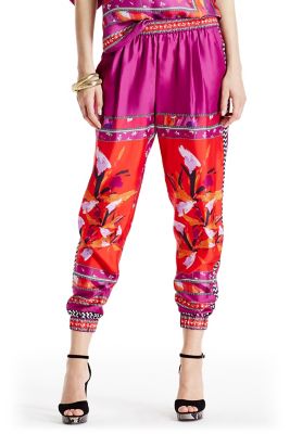 DVF Silk Track Pant Landing Pages by DVF