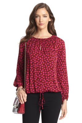 Designer Blouses - Silk, Lace, & Printed Blouses by DVF
