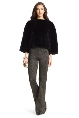 Metallic Wool Knit Pant eBay