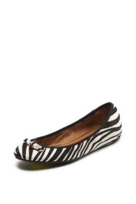in Black/white Zebra Print Pony Haircalf