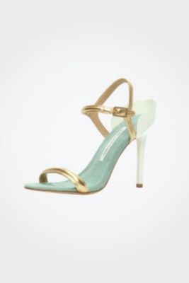 in Gold Metallic Leather