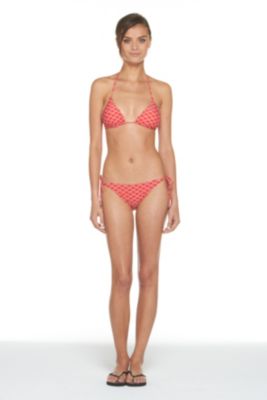 Deianira Printed Bikini Top