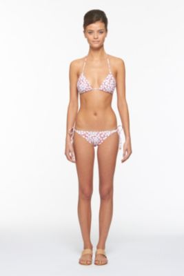 Deianira Printed Bikini Top