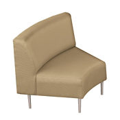 Inside Curve Chair with Fabric Upholstery, W60649 Inside Curve Chair with Fabric Upholstery, W60649
