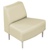 Outside Curve Chair with Vinyl Upholstery, W60660 Outside Curve Chair with Vinyl Upholstery, W60660