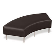 Two-Seat Bench with Vinyl Upholstery, W60665 Two-Seat Bench with Vinyl Upholstery, W60665