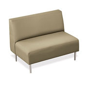 Loveseat with Vinyl Upholstery, W60669 Loveseat with Vinyl Upholstery, W60669