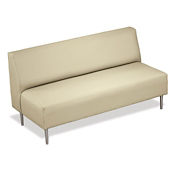 Straight Sofa with Vinyl Upholstery, W60670 Straight Sofa with Vinyl Upholstery, W60670