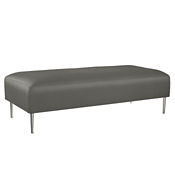 Vinyl Three-Seat Bench , W60748 Vinyl Three-Seat Bench , W60748