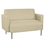 Vinyl Lounge Loveseat , W60760 Vinyl Lounge Loveseat , W60760