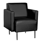 Muted Vinyl Club Chair , W60767 Muted Vinyl Club Chair , W60767