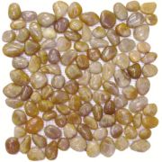 Beige Polished Pebble Interlocking Beige Polished Pebble Interlocking