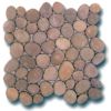 Beige Rectified Matte Pebble Interelocking Beige Rectified Matte Pebble Interelocking