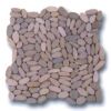Beige Sliced Matte Pebble Interlocking Beige Sliced Matte Pebble Interlocking