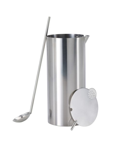 Cylinda Line Cocktail Mixer with Spoon Design Within Reach