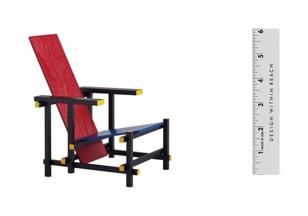 Vitra Miniatures Collection Red Blue Chair Design Within Reach