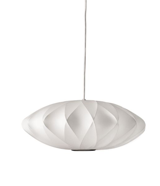 Nelson Saucer Crisscross Bubble Pendant Herman Miller
