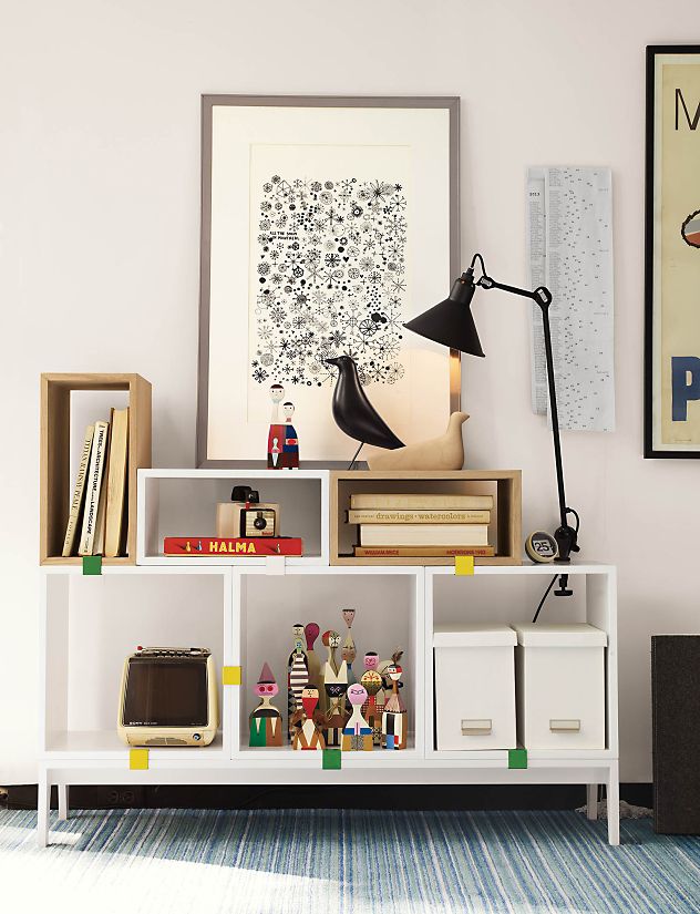 Stacked Shelving System Design Within Reach